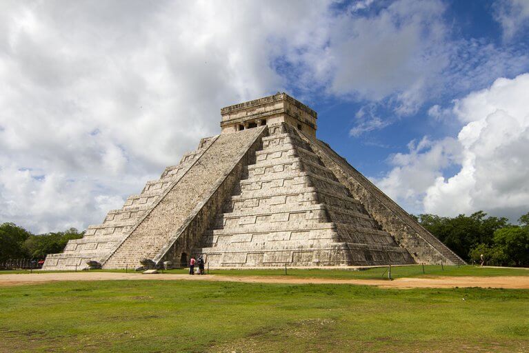 Impressive Mayan pyramid at Chichen Itza, a highlight of a luxury Yucatan Peninsula tour