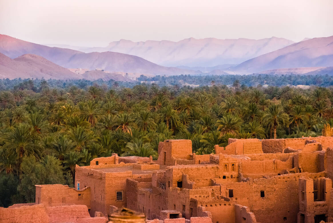 Views of Ouarzazate during luxury Morocco tour