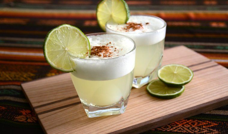 Pisco sours during luxury peru trip