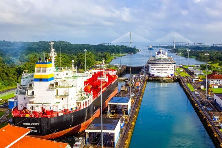 Visit the Miraflores Locks during a VIP tour of the Panama Canal
