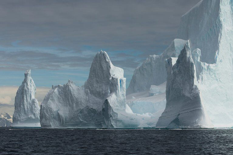 Enormous Icebergs Antarctica Cruise