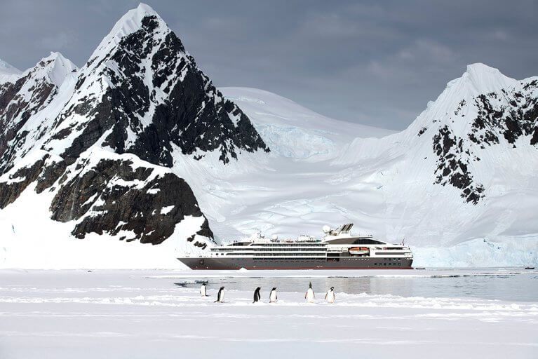 Penguins Mountains Luxury Cruise Antarctica