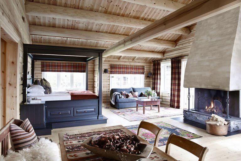 Suite at the luxurious Storfjord Hotel