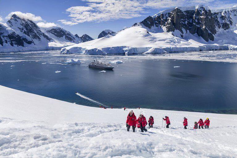 Trekking Excursion Glaciers Landmass Antarctica