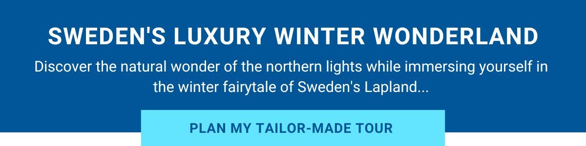 Discover Blue Parallel's luxury northern lights tours to Sweden