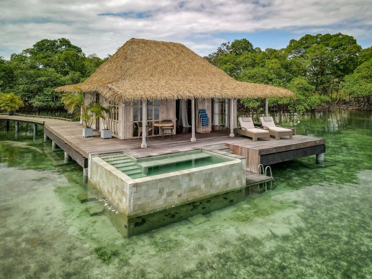 Luxury overwater villa in Bocas del Toro