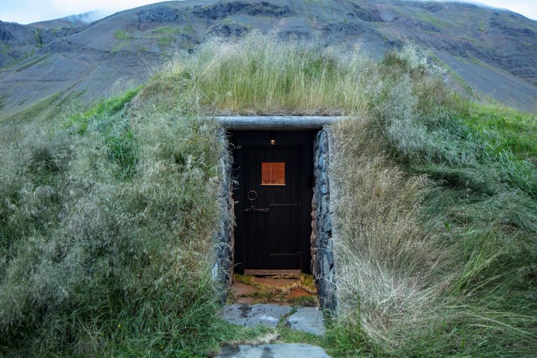 Viking Sauna at Deplar Farm in Iceland