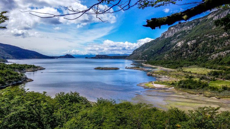 One of Patagonia's natural wonders in Tierra del Fuego National Park