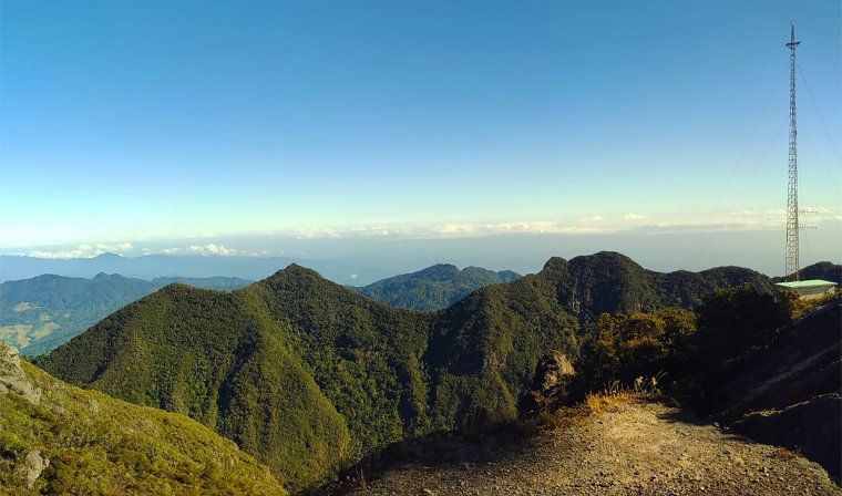 View of Boquete from mountains