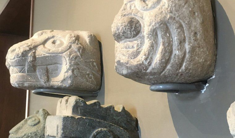 View of display at the Larco Museum in Lima