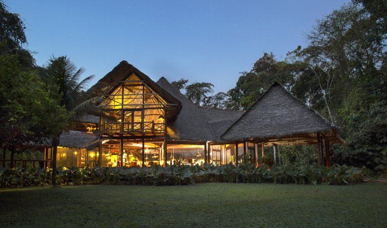 View of Inkaterra Reserva Amazonica in Peru
