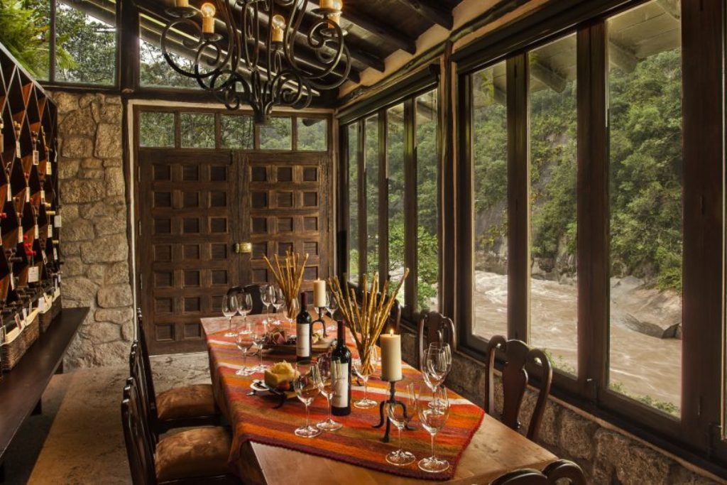 Luxury dining experience at Inkaterra in Machu Picchu