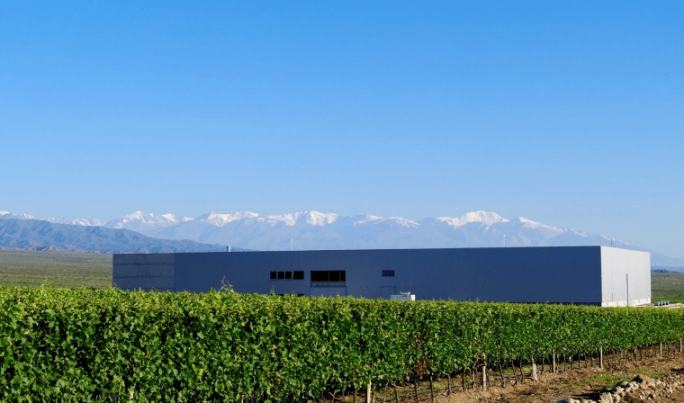 Rolland Winery exterior in Argentina
