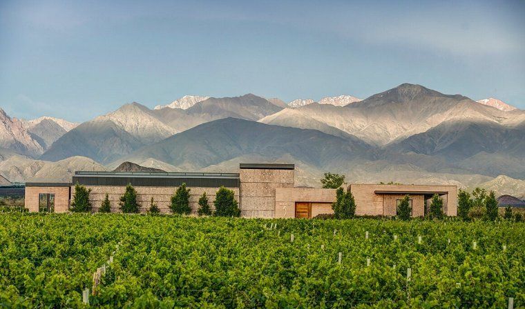 View of Solo Contigo Winery in Argentina