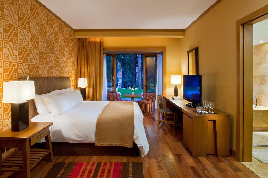 Suite at luxury accommodation in Peru's Sacred Valley