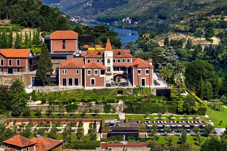 A view of the exterior of Six Senses.