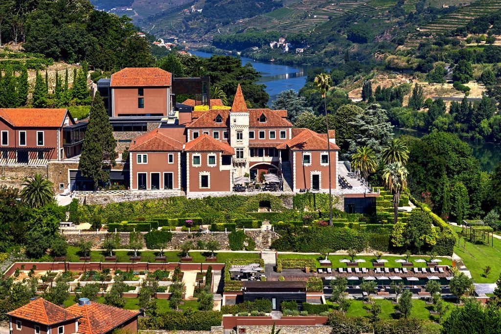 A view of the exterior of Six Senses.