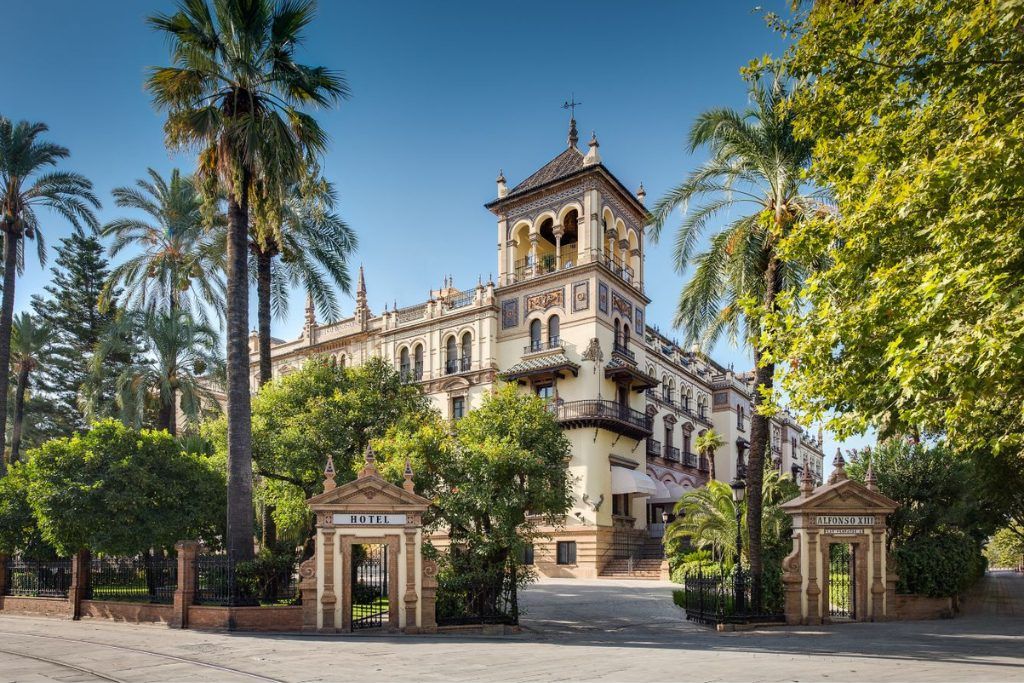 The exterior of Hotel Alfonso XIII