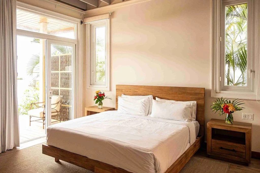 One of the rooms at Itz'ana in Placencia.