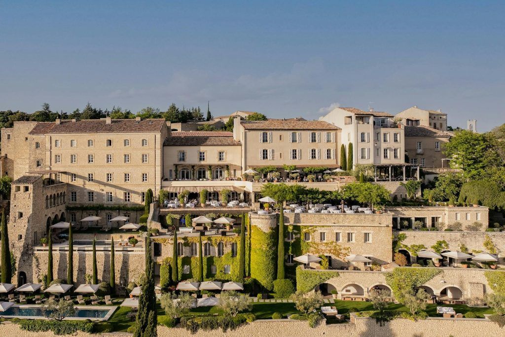 The exterior of La Bastide in Provence.