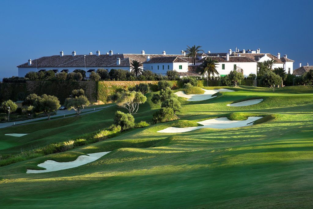 The golf course at Finca Hotel Cortesin.