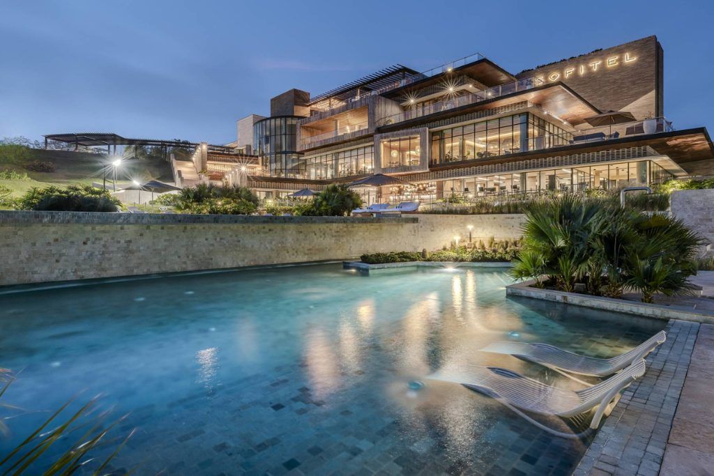 An exterior view of the resort at the Sofitel Baru Calablanca.