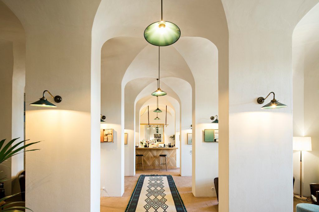 A hallway at São Lourenço do Barrocal