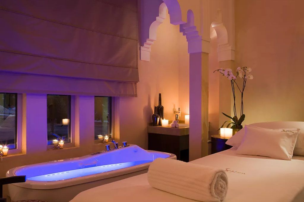 The spa at Sofitel Rabat Jardin des Roses.