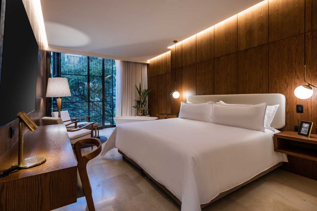 Stunning luxury suite at Elcielo hotel in Medellin