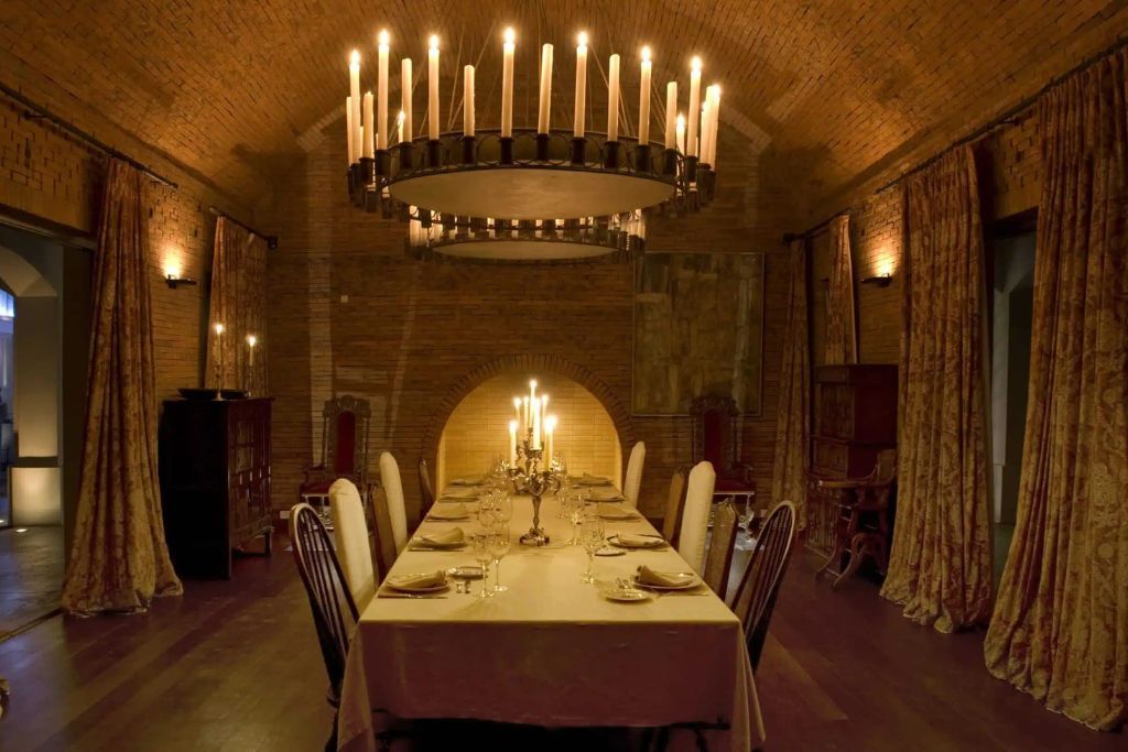Unique private dining at Estancia Vik in Uruguay