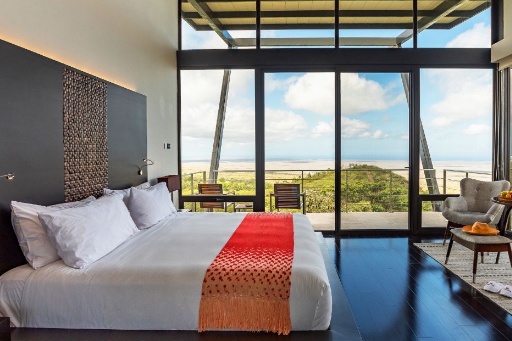 Stunning luxury suite at Pikaia Lodge