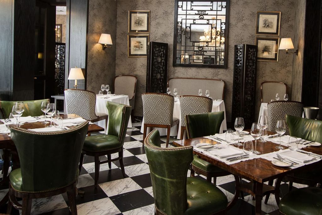 Luxury restaurant at Singular Santiago in Chile