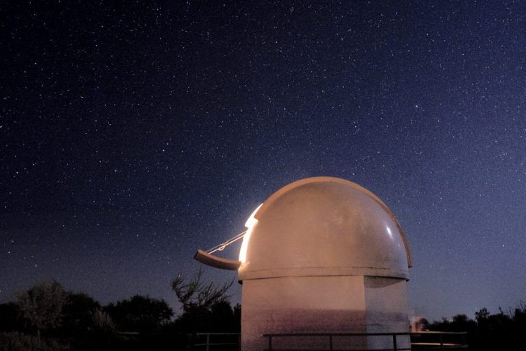 The observatory in the Atacama Desert in Chile.