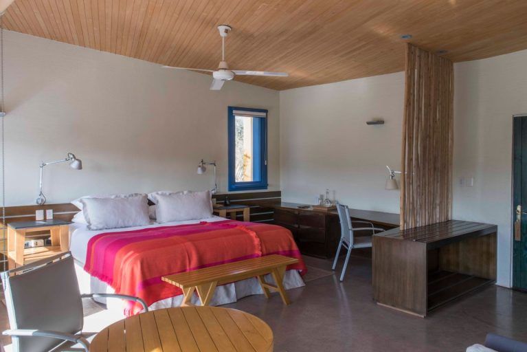 One of the rooms at Explora Atacama.