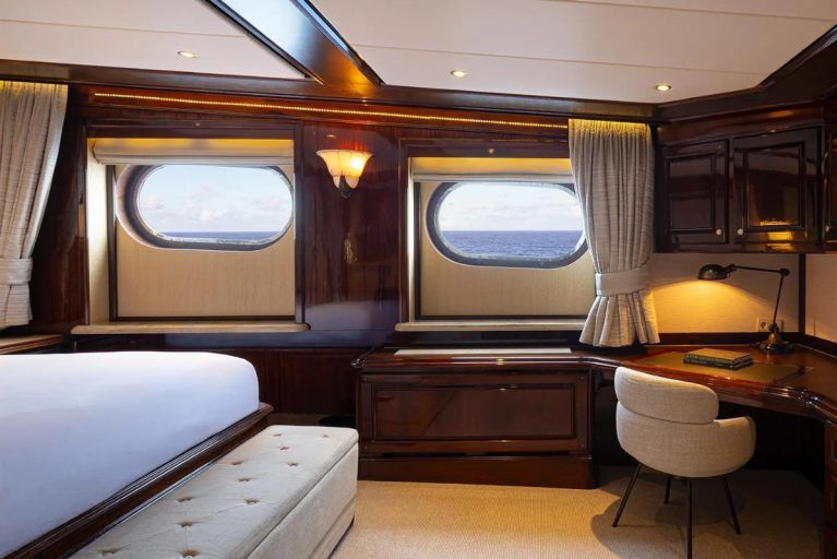 One of the cabins aboard the Aqua Lares